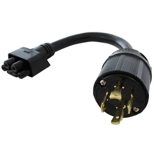 Tesla EV Charging Adapter | NEMA L15-30 (24A Limit, Gen 2/3 Mobile Connector) - Picture 1 of 5