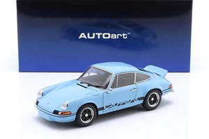 PORSCHE 911 CARRERA 2.7 RS 1973 Gulf blue/black - 1/18 - AUTOart - Picture 1 of 10