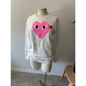 Maglione donna girocollo bianco Comme Des Garcons - Foto 1 di 5
