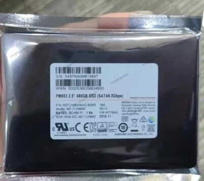 Samsung PM883 480GB SSD 2.5" SATA 6Gbps Solid State Drive MZ7LH480HAHQ-00005 - Image 1 of 2