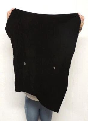 Piel de ciervo NEGRO para artesanías nativas piel de ciervo taxidermia montaje de cuerno Foto 1 de 2