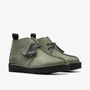 Clarks Originals Mens DESERT TREK HI FTRE - Olive or Grey UK 7,8,9,10,11 G - Picture 1 of 5