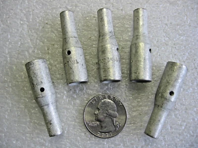 5 Burndy YRV2CV6CL Copper Compression Reducing Splice Terminals #2 AWG - #6 AWG - Image 1 of 3