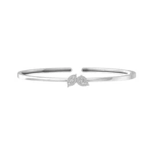 5Ct Round Cut Lab Created Diamond Birthday Gift Her Bracelet 14K White Gold FN - Picture 1 of 6