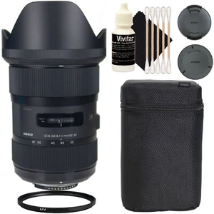 Sigma 18-35mm f/1.8 DC HSM Art Lens for Nikon F with UV Filter and Cleaning Kit - Picture 1 of 7