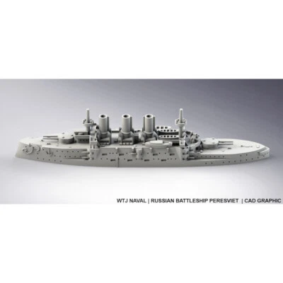 1/2400 Russian Peresviet Class pre-dreadnought Russo-Japanese war 1905