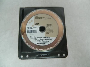 Microsoft office Entreprise 2007 DVD With No Key. - Picture 1 of 2