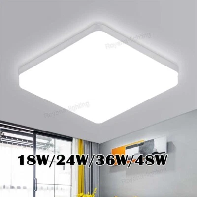 LED Deckenlampe Deckenleuchte 16W-48W Küchenlampe Flurleuchte Badezimmer-Lampe - Bild 1 von 4