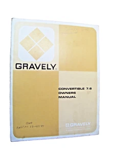 Gravely Convertible 7.6 Manual del propietario - Imagen 1 de 2