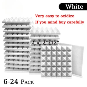 Acoustic Foam Sound Proof Wall Panels Studio Acoustic Treatment Sound Absorbing - Picture 1 of 32