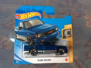 Hot Wheels ‘91 GMC Syclone 92/250 2021 In Blue - Picture 1 of 3