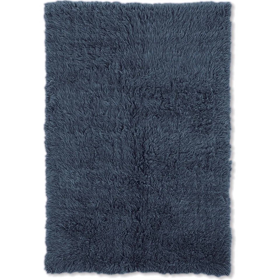 New Flokati 1400gram Denim Blue 2.4x4.3, Rug - Image 1 of 1