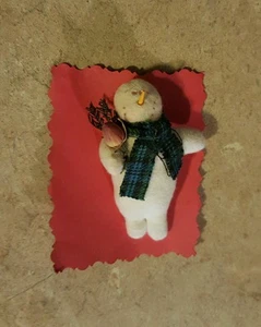 Snowman lapel pin - Picture 1 of 1