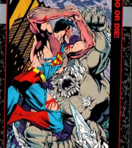 SkyBox Doomsday: The Death of Superman 1992 DC Comics #85 ¡Haz o muere! - Imagen 1 de 2
