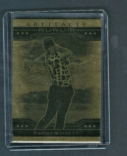 2021 Upper Deck Artifacts Golf AURUM # 14 Danny Willett - Image 1 of 1