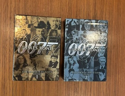 James Bond 007 Movies 2-Discs Ultimate Collection Volumes 1 and 2 DVDs Set Of 10 - Image 1 of 4