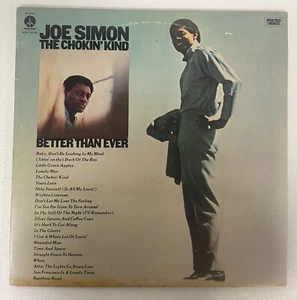 Joe Simon The Chokin' Kind/Better Than Ever 23 Track Vinyl Double Split Album - Picture 1 of 3