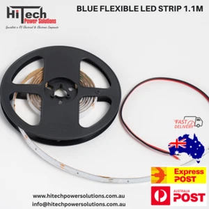 BLUE FLEXIBLE LED STRIP 1.1M FOR CARAVANS - Picture 1 of 3