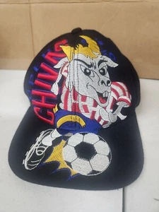 Vintage Rare Guadalajara Chivas Soccer Big Logo Mexico Sports Hat - Picture 1 of 6
