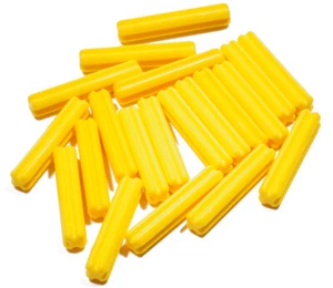 LEGO Technik - 20 Achse / Kreuzachsen 3 Noppen lang gelb / 4519 NEUWARE - Bild 1 von 1