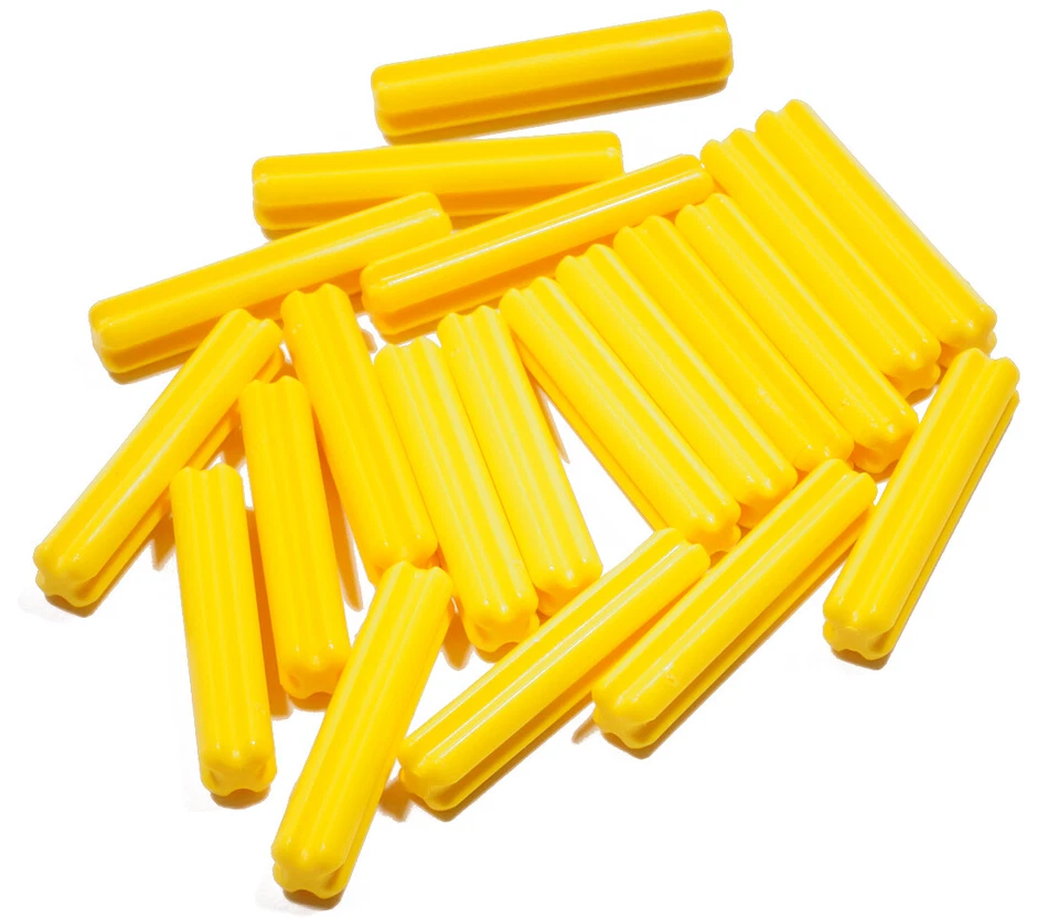 LEGO Technik - 20 Achse / Kreuzachsen 3 Noppen lang gelb / 4519 NEUWARE - Bild 1 von 1