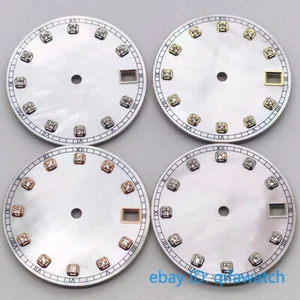 NH35 Zifferblatt 28,5 mm Watch Dial Diamond Mark Fit NH34 NH35 NH36 Uhrwerk Zubehör - Bild 1 von 14