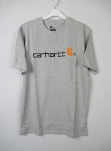 Carhartt Large C logo Short Sleeve T shirt Grey Size M - XXL - New - Picture 1 of 12