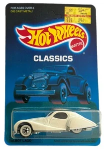 Hot Wheels 1986 Classics #4741 Talbot Lago White Die Cast 1:64 (B234) - Picture 1 of 3