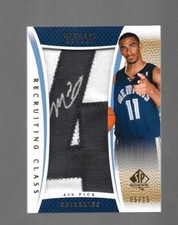2007-08 SP Authentic - MICHAEL CONLEY - Recruiting Class Autograph Rookie #d/15