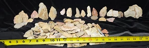 Huge Lot of Flint and Arrowheads Albany Ga (Lot M) - Picture 1 of 5
