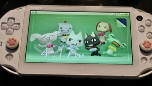 PS Vita Doko Demo Issyo White Limited Edition PCH-2000 Console Bundle Fast Ship - Picture 1 of 15