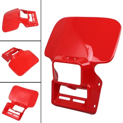 Cubierta de faro delantero rojo para Honda XR200R XR250R XR500R 1983-1984 Foto 1 de 4
