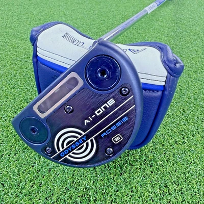 Odyssey Ai-One Rossie S Putter Stroke Lab SL90 Steel Putter Flex Shaft with HC - Image 1 of 4