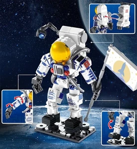 Woma C0824 Astronaut Baustein Set 229 Teile Alter 6+ Kinder Pädagogisch - Bild 1 von 6