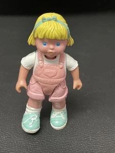 Muñeca Fisher Price LOVING FAMILY Dream Dollhouse Girl Rubia Rosa 1993 DE COLECCIÓN - Imagen 1 de 8