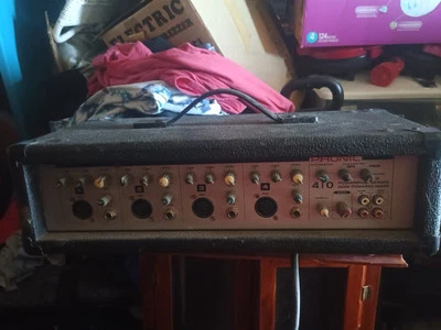 Mezclador alimentado Phonic 410 Powerpod Series 100W (probado) Foto 1 de 3