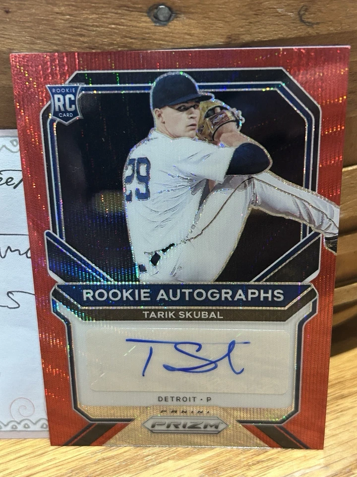 Tarik Skubal Panini Prizm 25/75 Rookie Card - Image 1 of 2