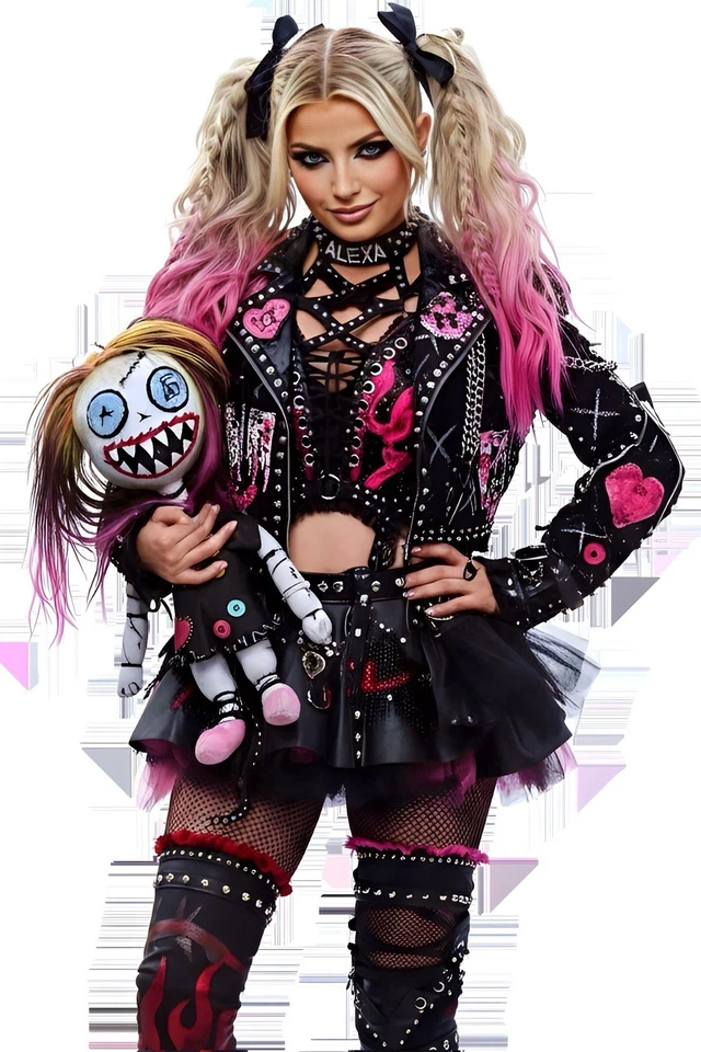 PÓSTER WWE GIGANTE 24”x36” - Alexa Bliss Foto 1 de 1