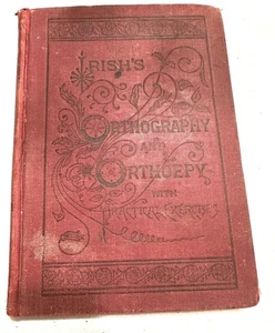 Vintage 1888 Fundamentals English Language Irish Orthography Orthoepy Hardcover - Bild 1 von 1