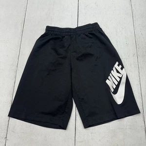 Nike SB Black Elastic Waist Athletic 9" Shorts Youth Boys Size M (10-12 Years) - Picture 1 of 6