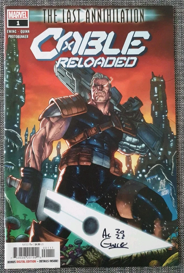 Cable Reloaded #1 Signed by Al Ewing - Image 1 of 1