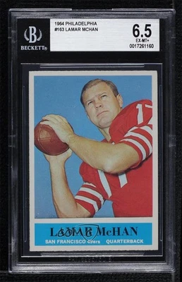 1964 Philadelphia Lamar McHan #163 BGS 6.5 - Image 1 of 2