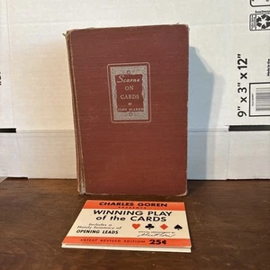 Scarne on Cards by John Scarne 1949 1st Edition Hardcover AUTOGRAPHED Signature - Picture 1 of 16