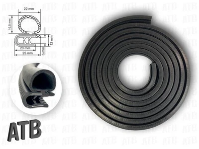 Guarnizione Porta Scorrevole 5 Metro per Citroën Jumper Fiat Ducato 230 244 - Immagine 1 di 2