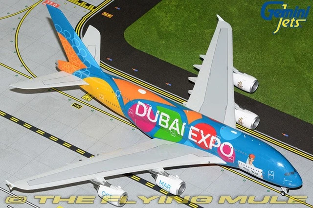 GeminiJets 1:200 A380-800 Emirates Airlines A6-EEW Foto 1 de 1