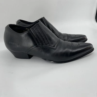 DURANGO Western Bootie Ankle Boots Womens Sz 11M Black Leather Cowgirl - Image 1 of 4