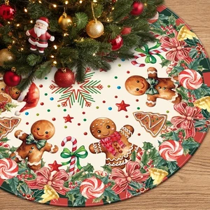 Lebkuchen Weihnachtsbaum Rock 48 cm süß Weihnachtsschmuck Vintage X... - Bild 1 von 7