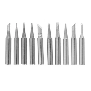 10Pcs Precision Soldering Iron Tips for Station Compatibility - Picture 1 of 12