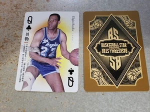 Elgin Baylor Los Angeles Lakers Super Star 2 Chinese Playing Card - Picture 1 of 1