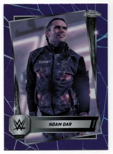 2025 Topps Chrome WWE Purple Refractors #142 Noam Dar - Picture 1 of 2